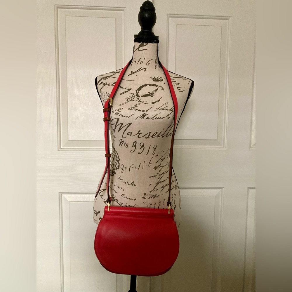 Vera Bradley Side Saddle Leather Crossbody